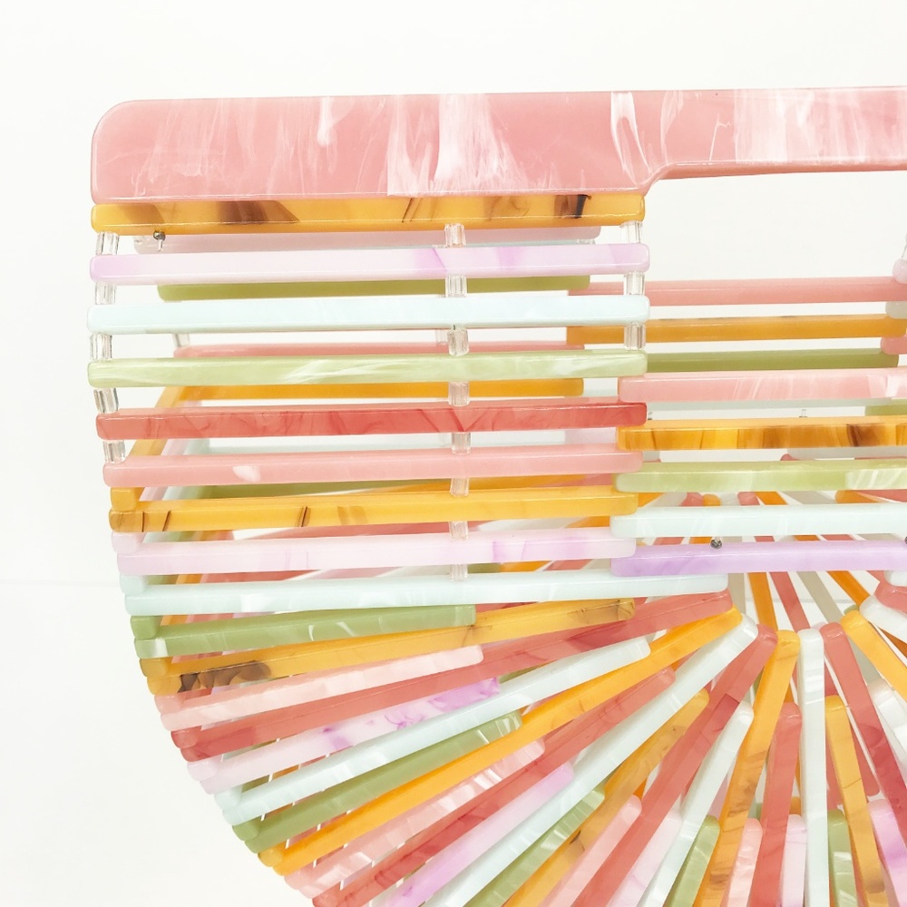 Acrylic Arc Handbag in Pastel - Picture 5 of 8